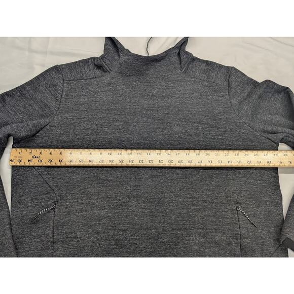 FLX Men's Size XXL Gray Heather Fleece Active/Outdoor Pullover Hoodie - Picture 4 of 6